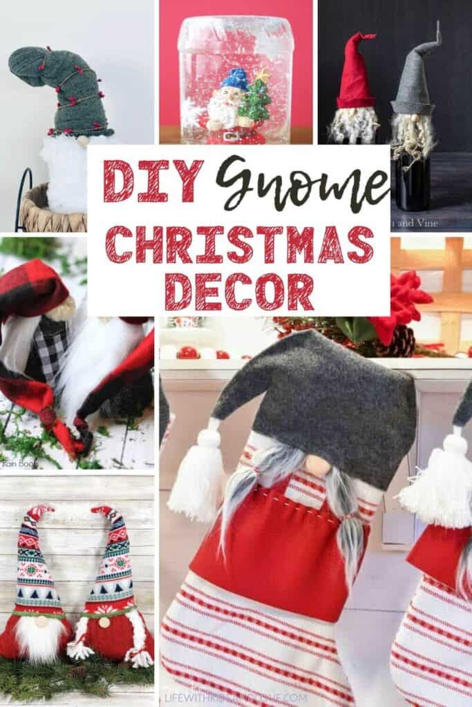 18+ Festive DIY Gnome Christmas Decorations To Make